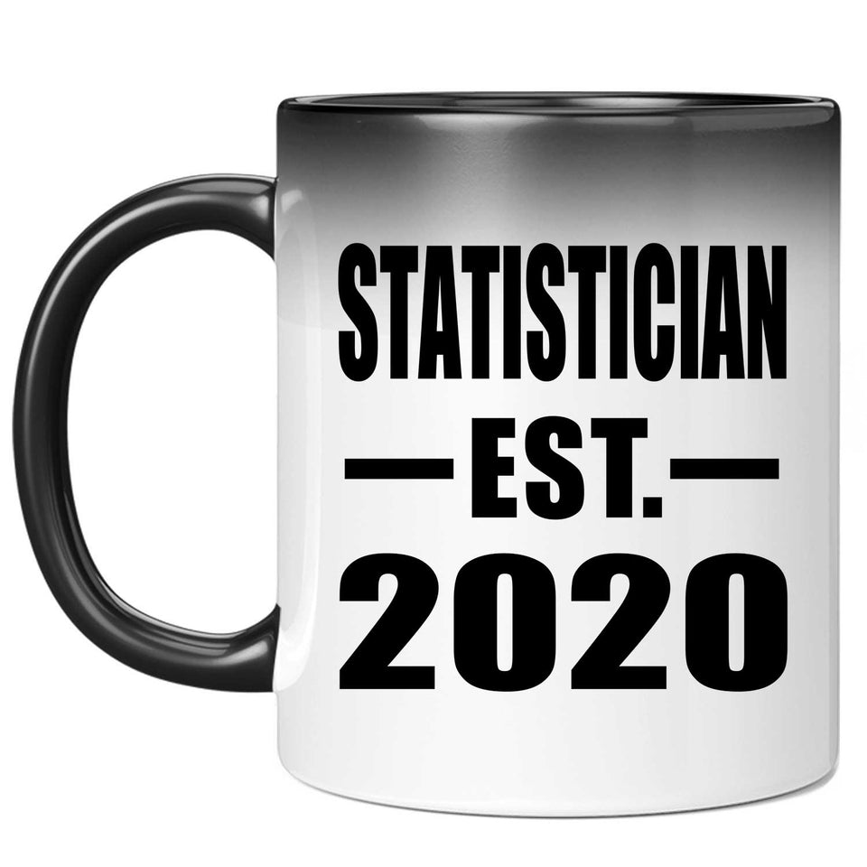 Statistician Established EST. 2020 - 11oz Color Changing Mug