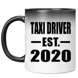 Taxi Driver Established EST. 2020 - 11oz Color Changing Mug