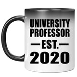 University Professor Established EST. 2020 - 11oz Color Changing Mug