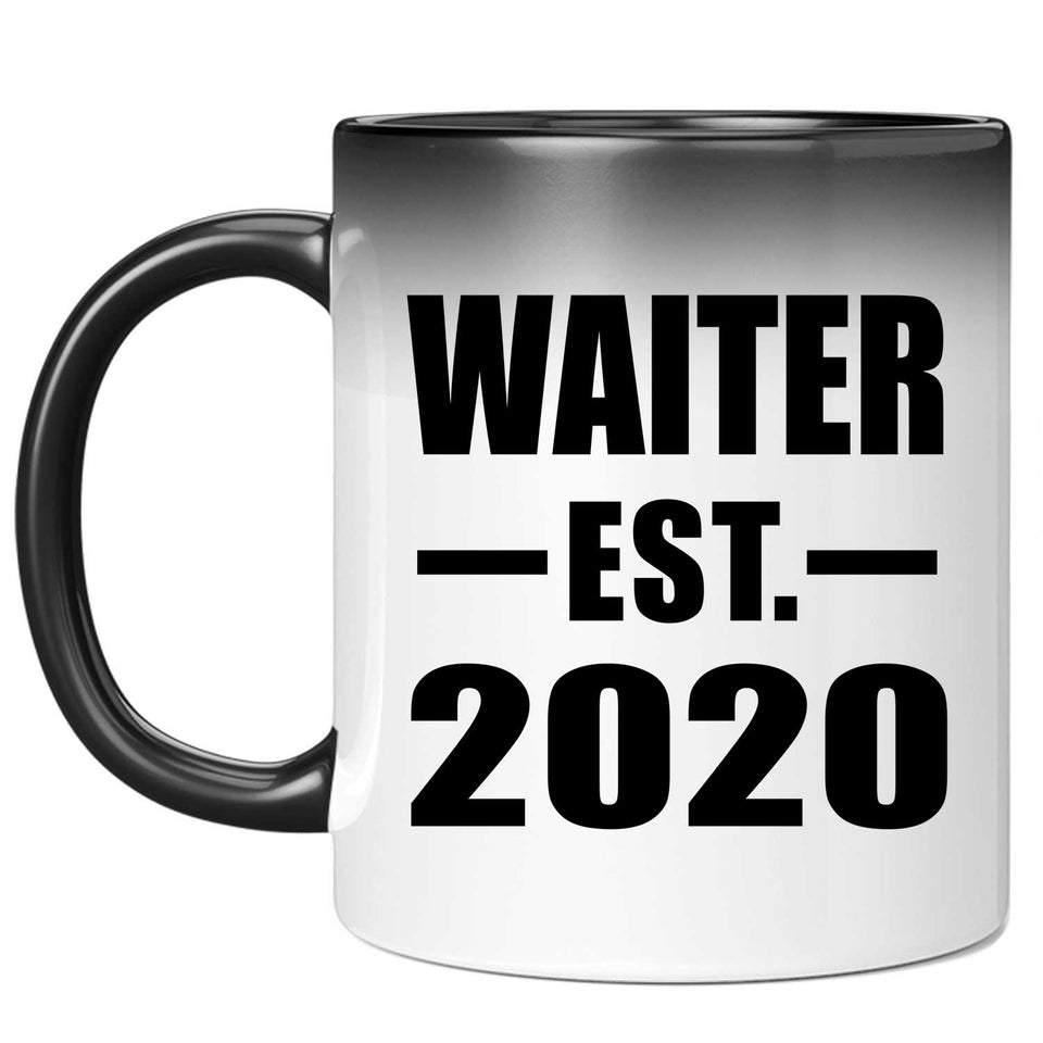 Waiter Established EST. 2020 - 11oz Color Changing Mug