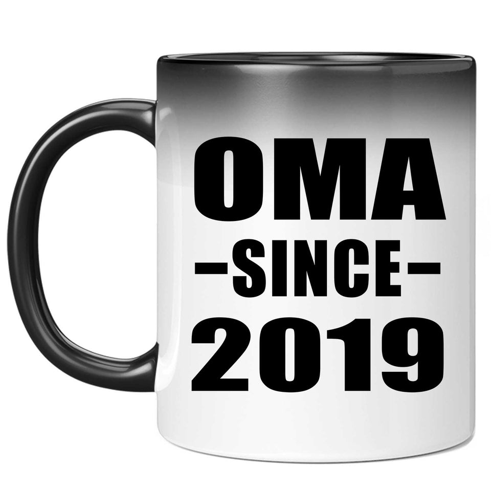 Oma Since 2019 - 11oz Color Changing Mug