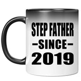 Step Father Since 2019 - 11oz Color Changing Mug