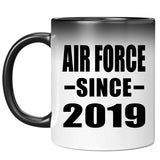 Air Force Since 2019 - 11oz Color Changing Mug
