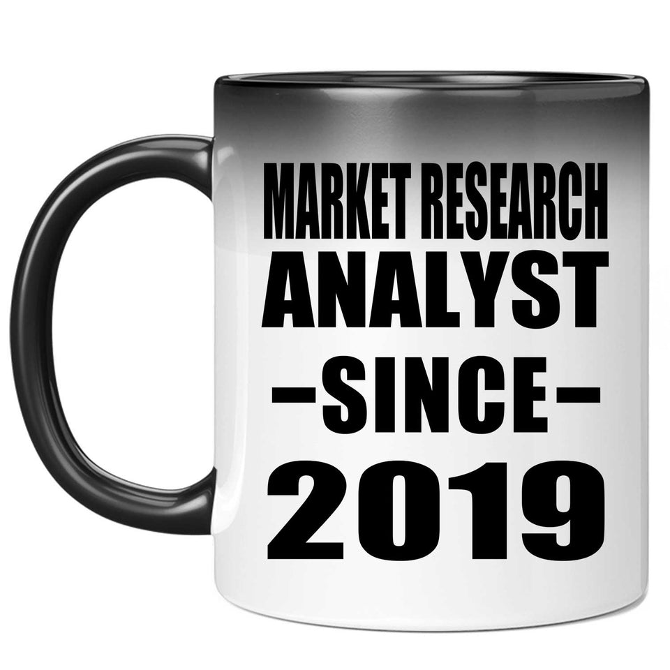 Market Research Analyst Since 2019 - 11oz Color Changing Mug