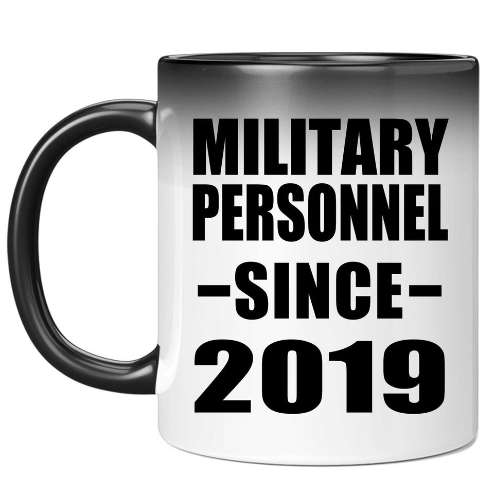 Military Personnel Since 2019 - 11oz Color Changing Mug