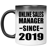 Online Sales Manager Since 2019 - 11oz Color Changing Mug