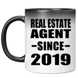 Real Estate Agent Since 2019 - 11oz Color Changing Mug