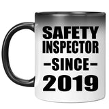 Safety Inspector Since 2019 - 11oz Color Changing Mug