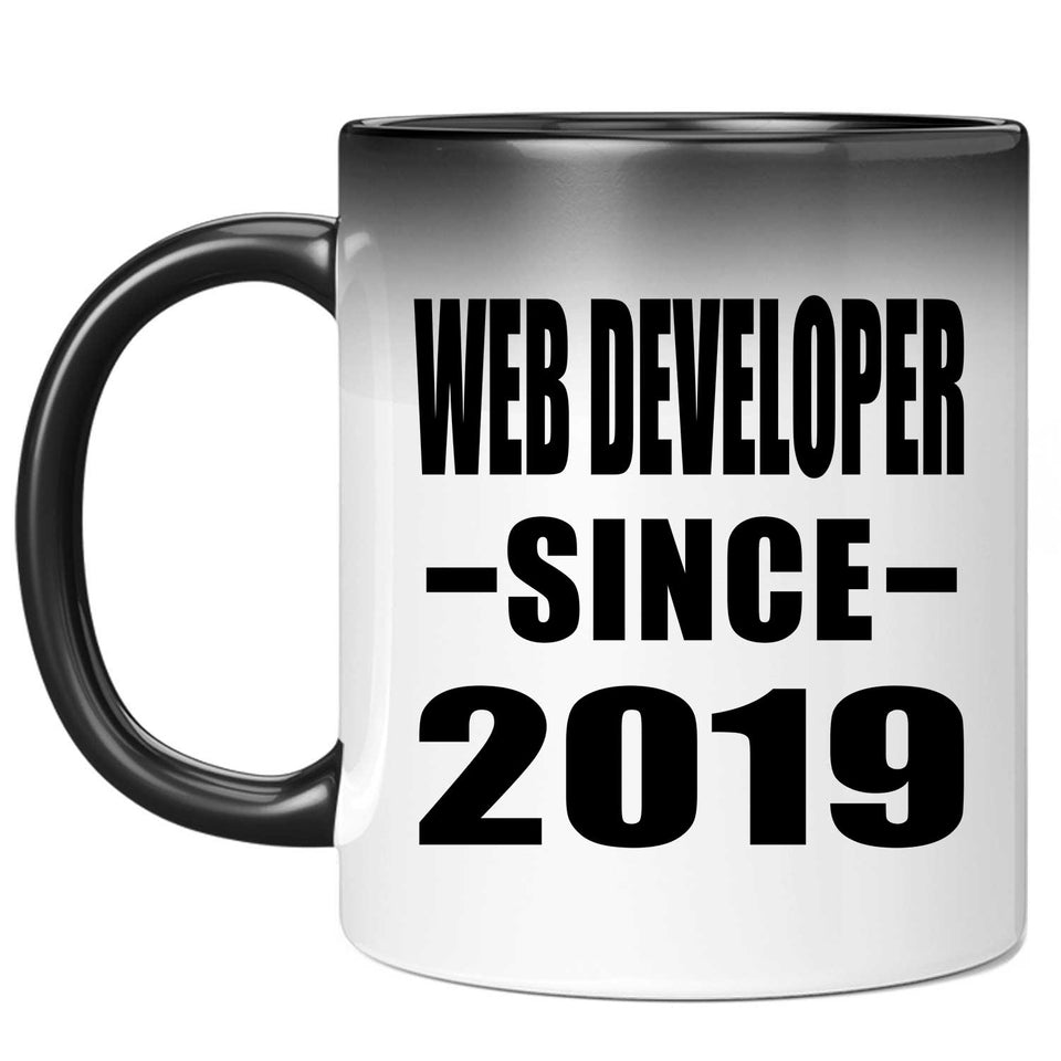 Web Developer Since 2019 - 11oz Color Changing Mug