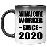 Animal Care Worker Since 2020 - 11oz Color Changing Mug