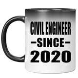 Civil Engineer Since 2020 - 11oz Color Changing Mug