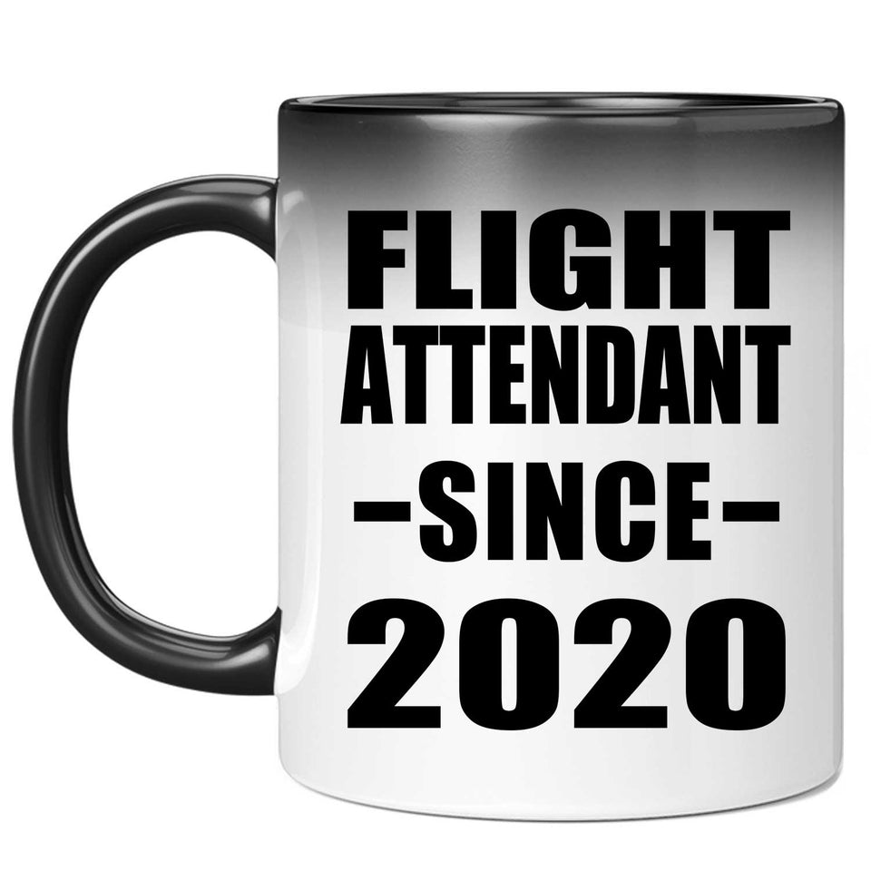 Flight Attendant Since 2020 - 11oz Color Changing Mug