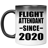 Flight Attendant Since 2020 - 11oz Color Changing Mug