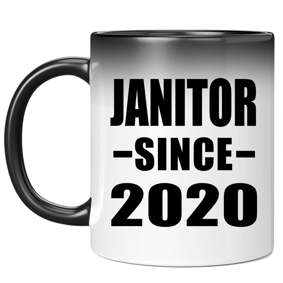 Janitor Since 2020 - 11oz Color Changing Mug