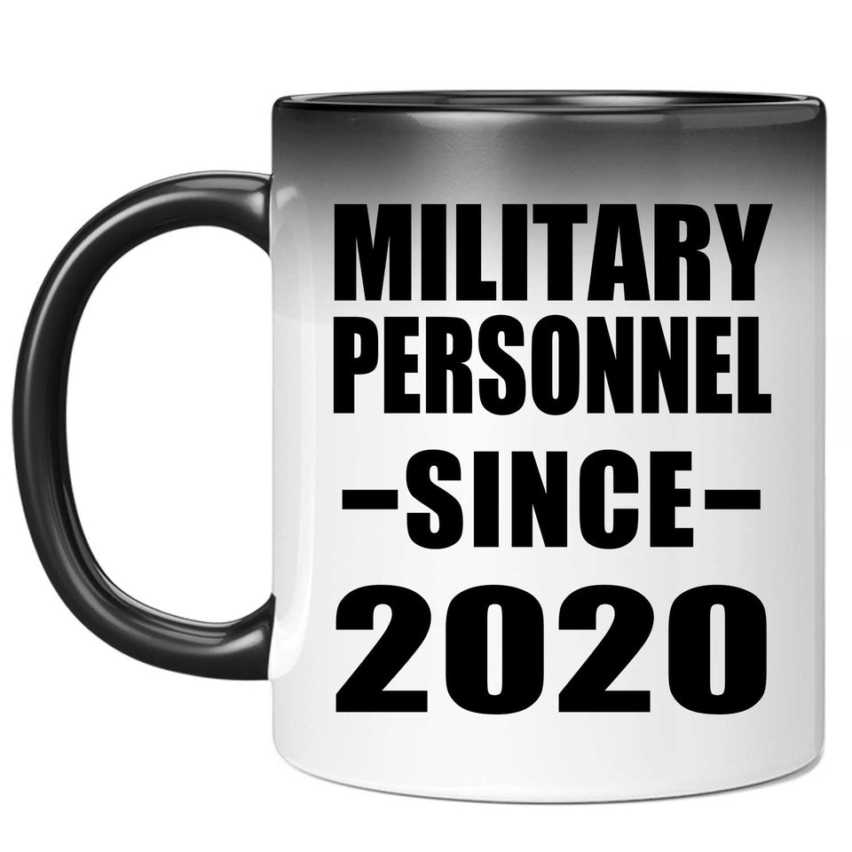 Military Personnel Since 2020 - 11oz Color Changing Mug