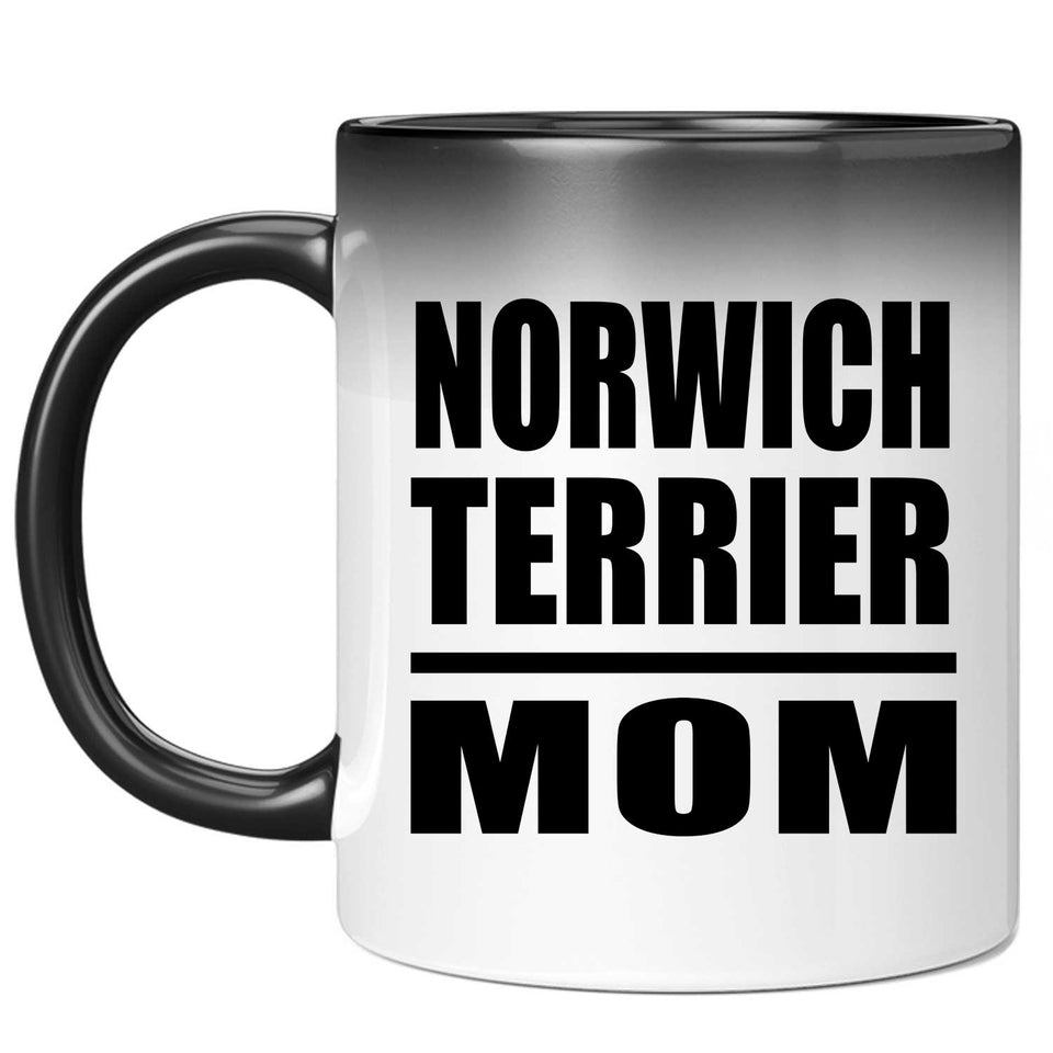 Norwich Terrier Mom - 11oz Color Changing Mug