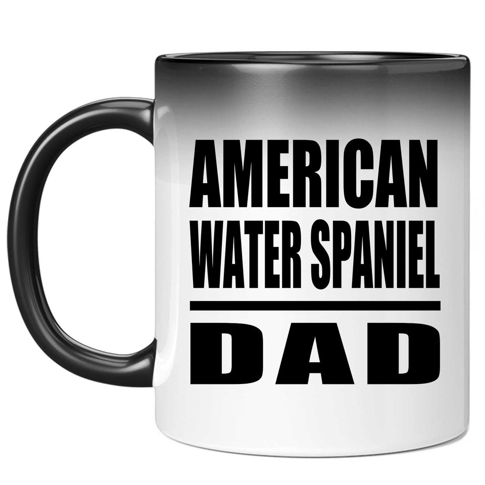 American Water Spaniel Dad - 11oz Color Changing Mug