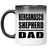Bergamasco Shepherd Dad - 11oz Color Changing Mug