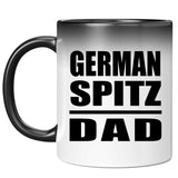 German Spitz Dad - 11oz Color Changing Mug