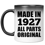97th Birthday Made in 1927 All Parts Original - 11oz Color Changing Mug