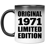 53rd Birthday Original 1971 Limited Edition - 11oz Color Changing Mug