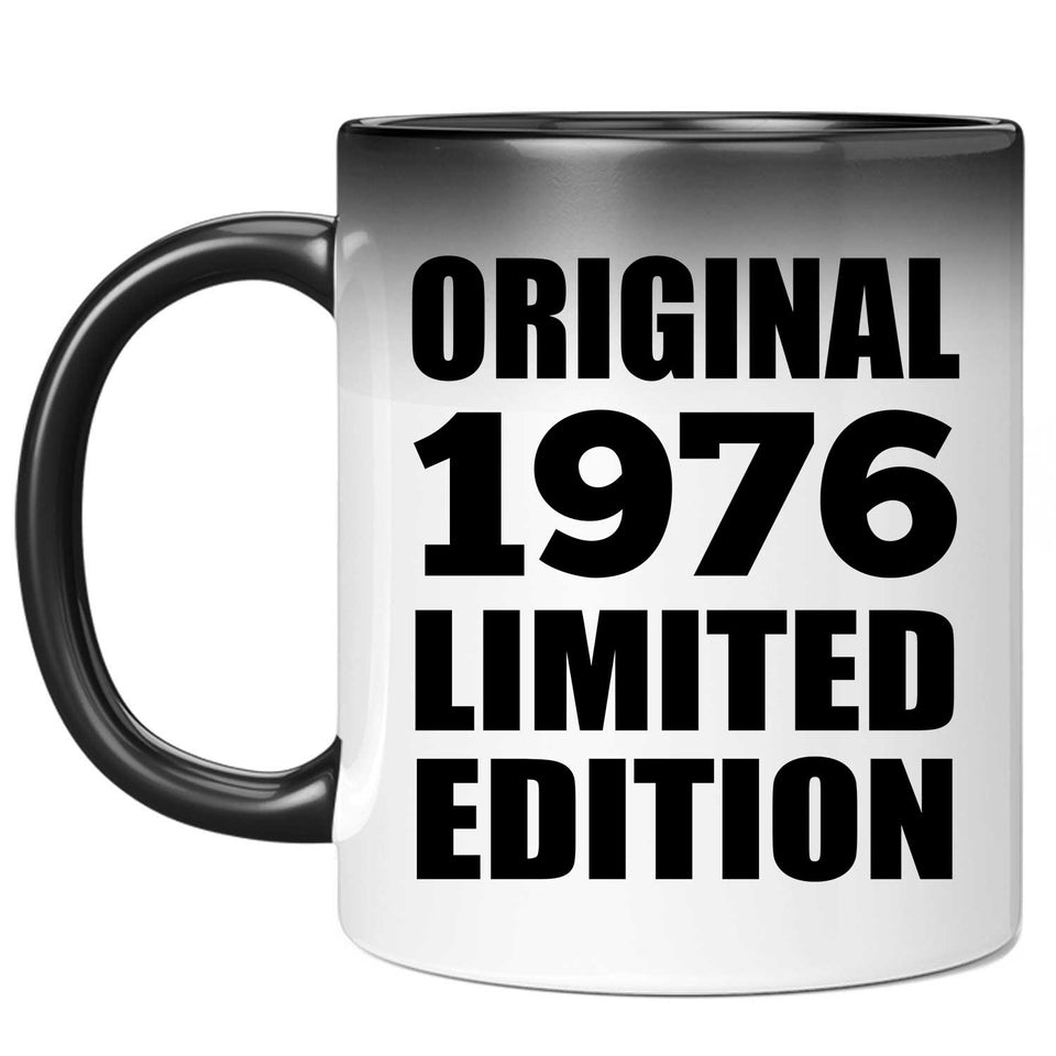 48th Birthday Original 1976 Limited Edition - 11oz Color Changing Mug