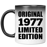 47th Birthday Original 1977 Limited Edition - 11oz Color Changing Mug