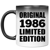 38th Birthday Original 1986 Limited Edition - 11oz Color Changing Mug