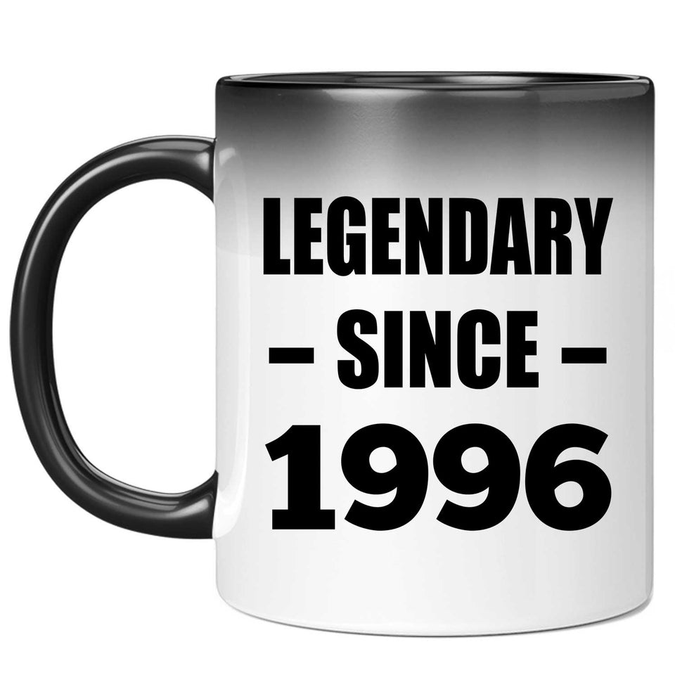 28th Birthday Legendary Since 1996 - 11oz Color Changing Mug