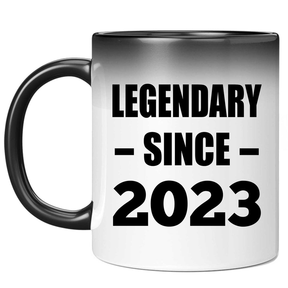 1st Birthday Legendary Since 2023 - 11oz Color Changing Mug