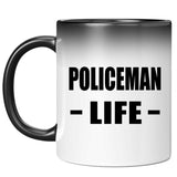Policeman Life - 11oz Color Changing Mug