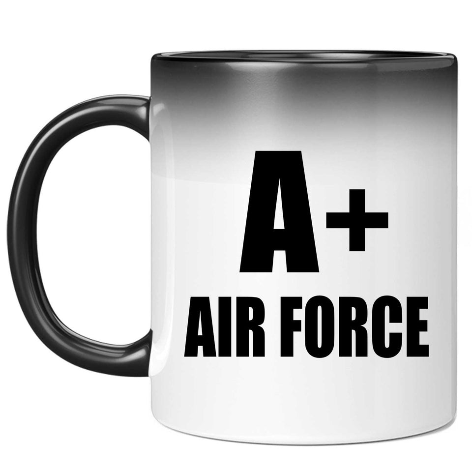 A+ Air Force - 11oz Color Changing Mug