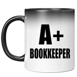 A+ Bookkeeper - 11oz Color Changing Mug
