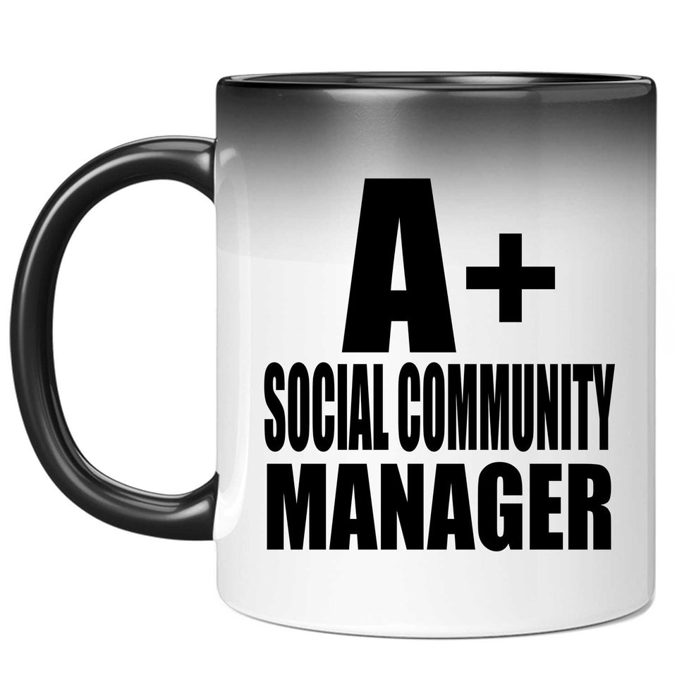 A+ Social Community Manager - 11oz Color Changing Mug