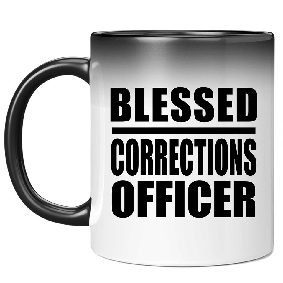 Blessed Corrections Officer - 11oz Color Changing Mug