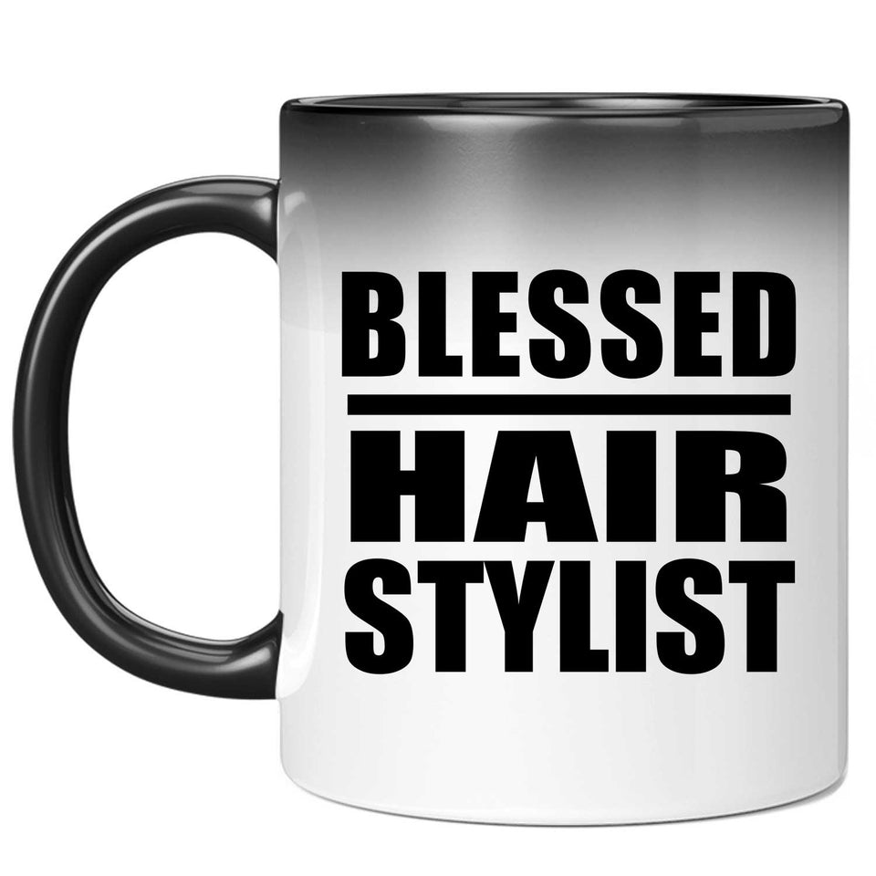 Blessed Hair Stylist - 11oz Color Changing Mug