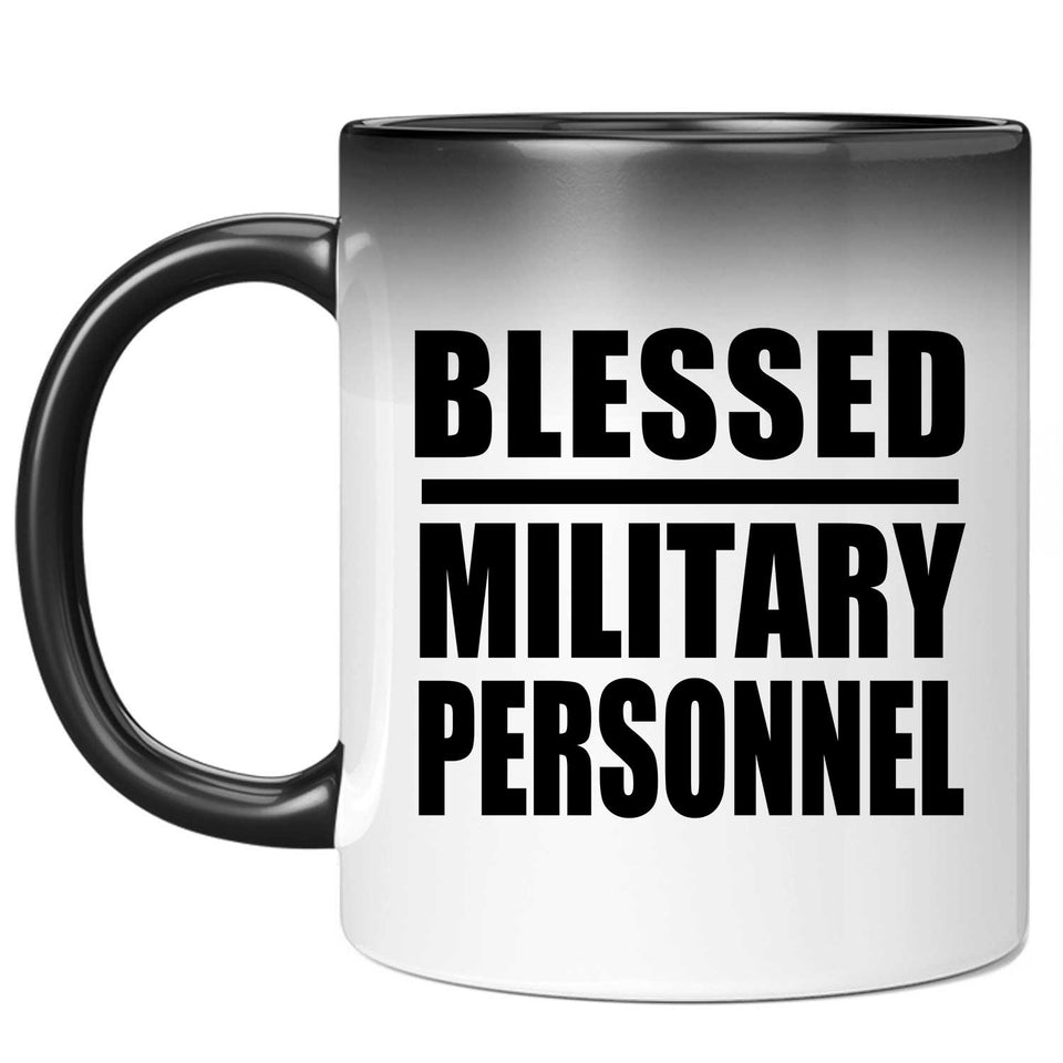 Blessed Military Personnel - 11oz Color Changing Mug