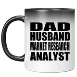 Dad Husband Market Research Analyst - 11oz Color Changing Mug