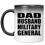 Dad Husband Military General - 11oz Color Changing Mug