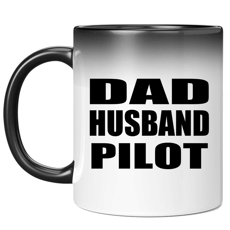 Dad Husband Pilot - 11oz Color Changing Mug