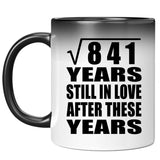 29th Anniversary Square Root of 841 Years Still In Love - 11oz Color Changing Mug