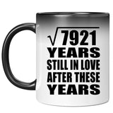 89th Anniversary Square Root of 7921 Years Still In Love - 11oz Color Changing Mug