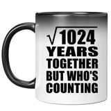 32nd Anniversary Square Root of 1024 Years Who's Counting - 11oz Color Changing Mug