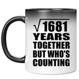 41st Anniversary Square Root of 1681 Years Who's Counting - 11oz Color Changing Mug