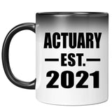 Actuary Established EST. 2021 - 11oz Color Changing Mug