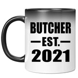 Butcher Established EST. 2021 - 11oz Color Changing Mug