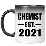 Chemist Established EST. 2021 - 11oz Color Changing Mug