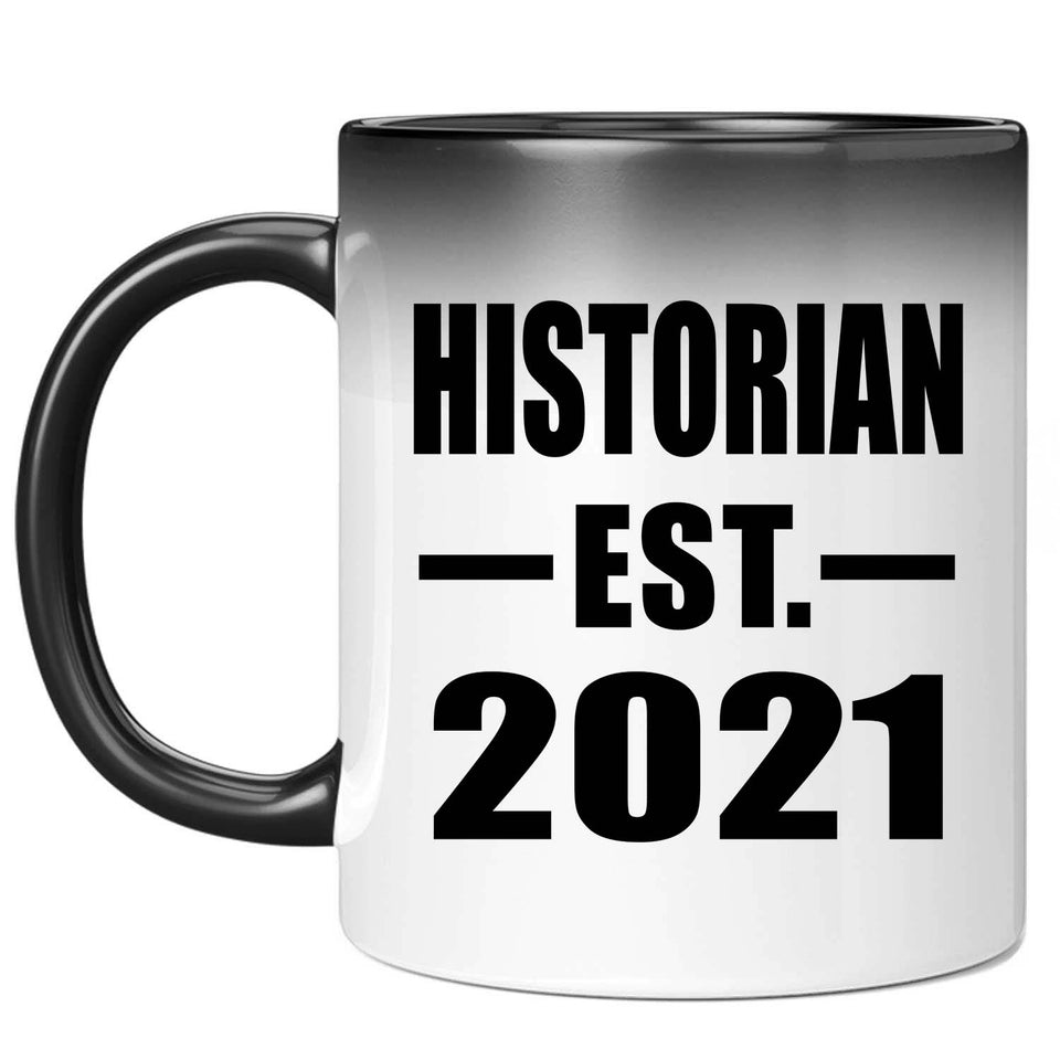 Historian Established EST. 2021 - 11oz Color Changing Mug