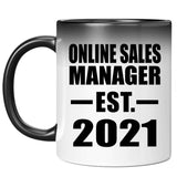 Online Sales Manager Established EST. 2021 - 11oz Color Changing Mug