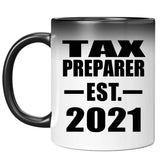 Tax Preparer Established EST. 2021 - 11oz Color Changing Mug